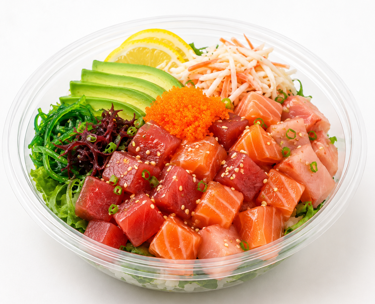 Ocean Poke Bowl* ($15)